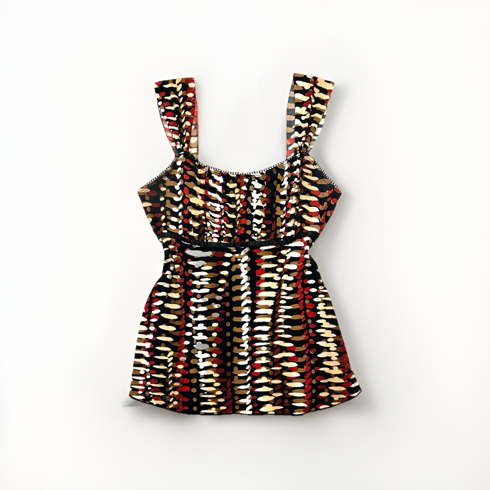 VTG 90s IZ‎ Byer Womens Y2K Babydoll Tank Top Fairy Coquette Romantic 00s